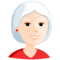 Old Woman - Light emoji on Messenger